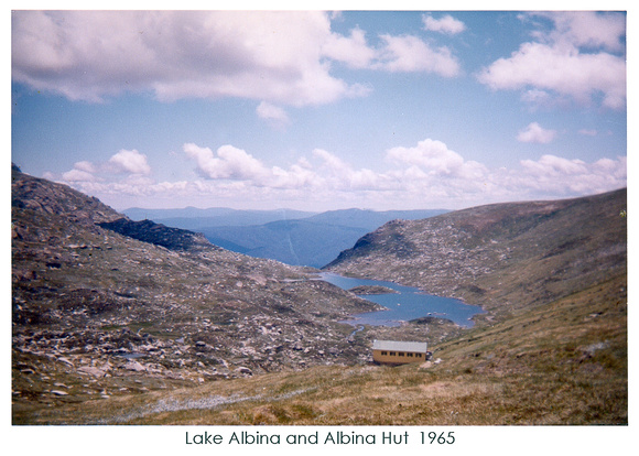 Albina Hut and Lake
