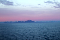 Leaving Sitka in the evening