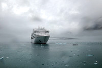 Seabourn Sojourn in the mist