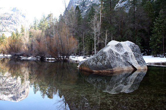 Mirror Lake, Yosemite Valley, California